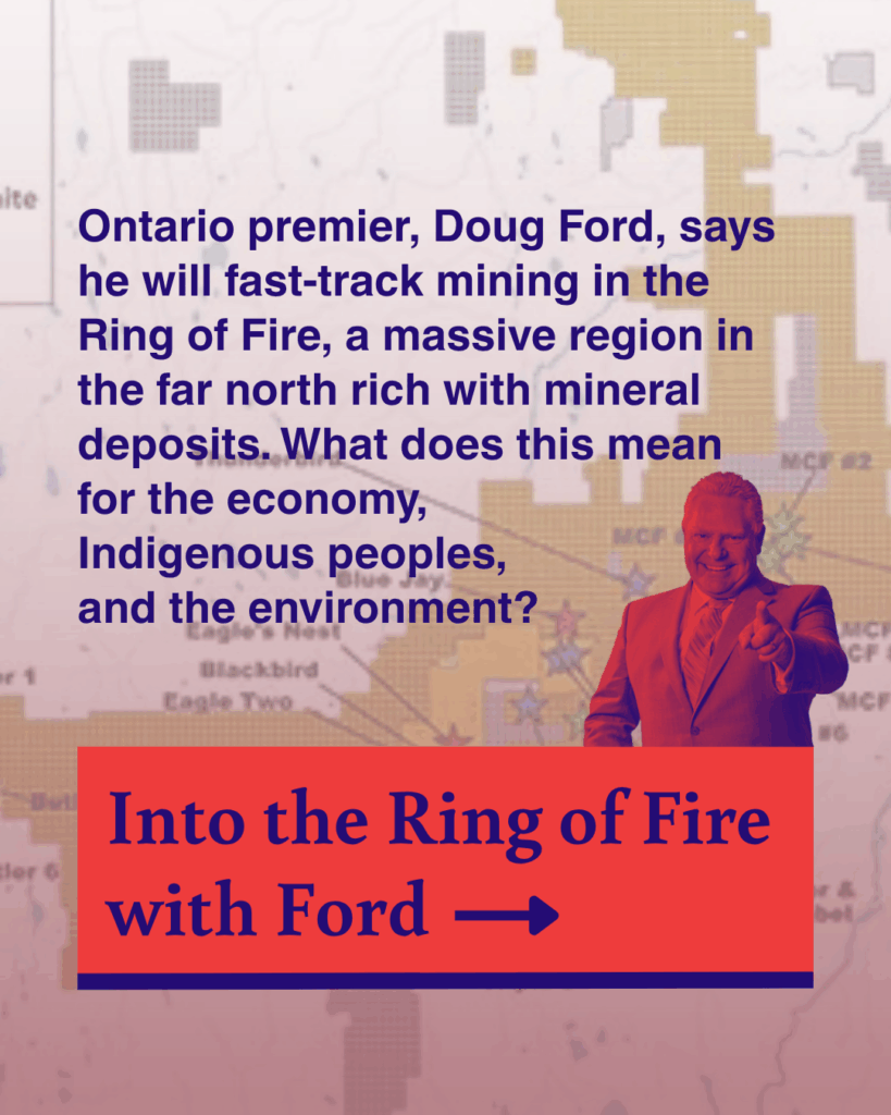 Ring of Fire, fast-tracking mining, Doug Ford, premier of Ontario