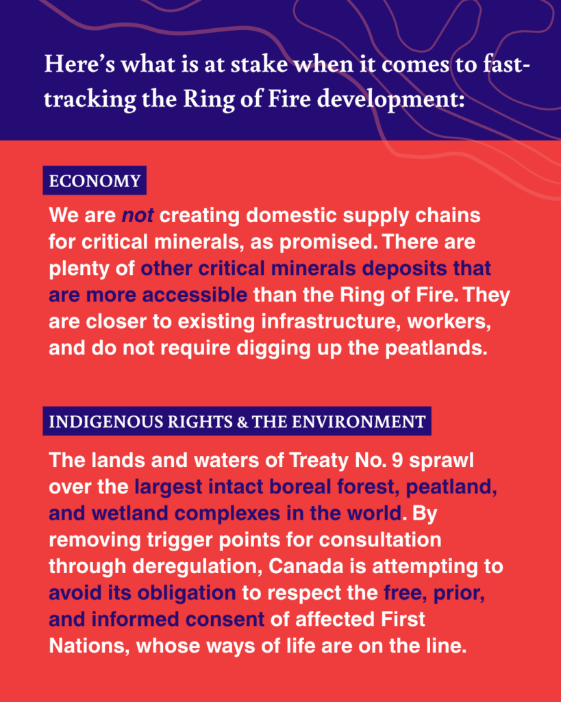 What's at stake in the Ring of Fire, from domestic battery supply chains to the violation of environmental and Indigenous rights