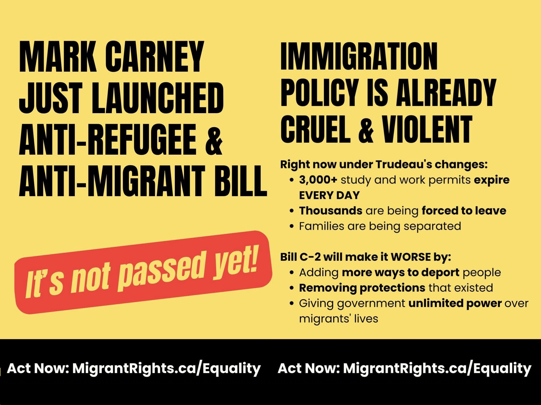 BILL C-2: Analysis by Migrant Rights Network
