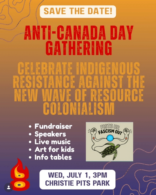 June 2026: July 1 Actions, Pentagon Mining, One Year of 8th Fire Rising, and Resistance News